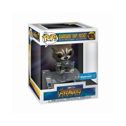 Funko Pop! Deluxe: Marvel Avengers Infinity War - Guardians' Ship: Rocket (Special Edition) #1025 Bobble-Head Vinyl Figure