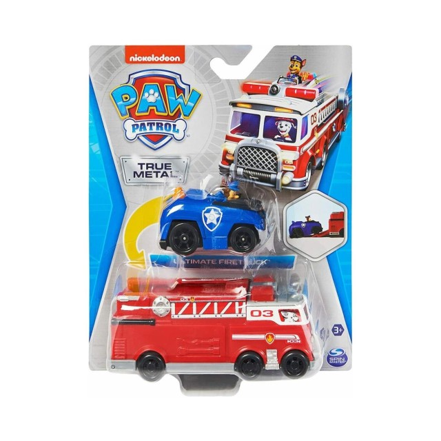 Spin Master Paw Patrol: True Metal Firetruck & Marshall (6063231)