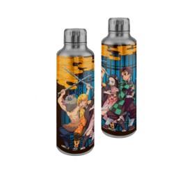 Paladone: Demon Slayer - Kimetsu No Yaiba Premium Metal Water Bottle (450ml) (PP10191DE)