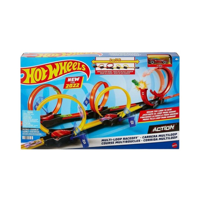 Mattel Hot Wheels: Action - Multi-Loop Raceoff Track Set (HDR83)