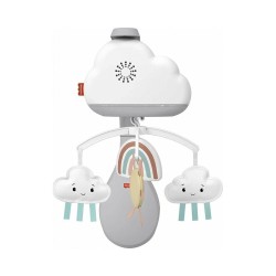 Fisher-Price Rainbow Showers Bassinet to Bedside Mobile (HBP40)