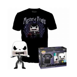 Funko Pop! & Tee (Adult): Disney The Nightmare Before Christmas - Jack Skellington (Glows in the Dark) (Special Edition) Vinyl Figure & T-Shirt (S)