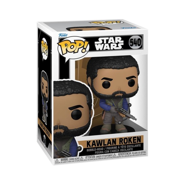 Funko Pop! Disney Star Wars - Kawlan Roken #540 Bobble-Head Vinyl Figure