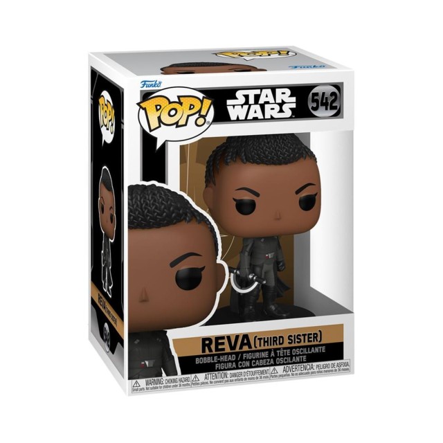 Funko Pop! Disney Star Wars - Reva (Third Sister) #542 Bobble-Head Vinyl Figure