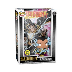 Funko Pop! Comic Covers: DC Super Heroes Black Adam  - Black Adam (Glows in the Dark) #08 Vinyl Figure