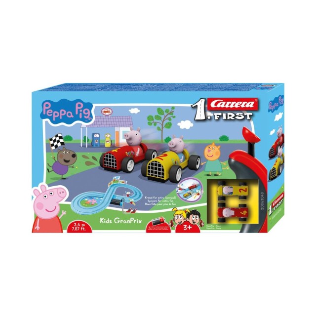 Carrera Slot 1.First: Peppa Pig - Kids GranPrix - 1:50 (20063043)