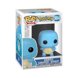 Funko Pop! Games: Pokemon - Squirtle Carapuce - Schiggy #504 Vinyl Figure