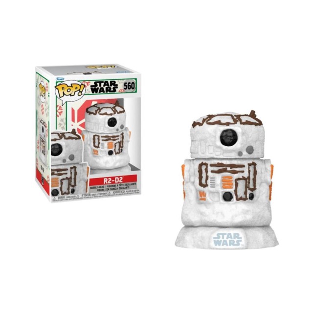 Funko Pop! Disney Star Wars: Holiday - R2-D2 (SNWMN) #560 Bobble-Head Vinyl Figure