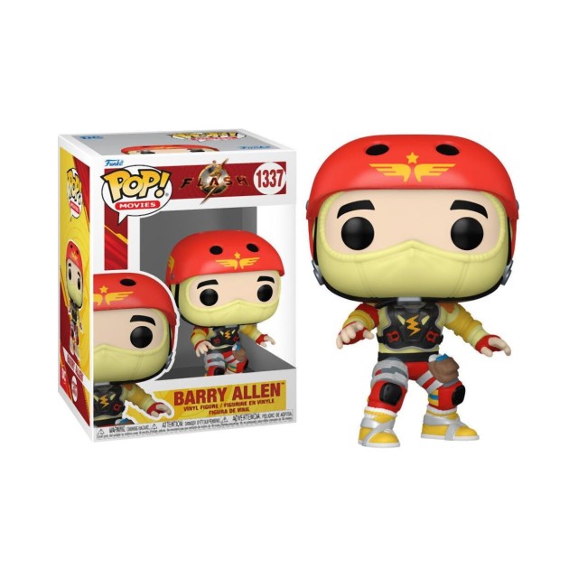 Funko Pop! Movies DC: The Flash - Barry Allen (Homemade Suit) #1337 Vinyl Figure