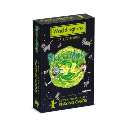 Winning Moves: Waddingtons No.1 - Rick & Morty Playing Cards (WM00039-EN1)