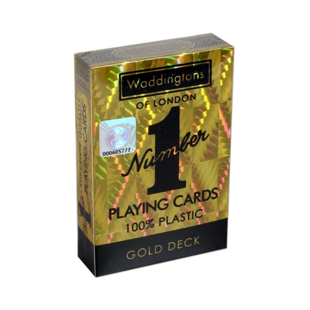 Winning Moves: Waddingtons No.1 - Gold Playing Cards (029391)