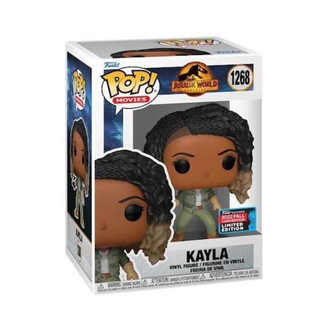 Funko Pop! Movies: Jurassic World Dominion - Kayla (2022 Fall Convention Limited Edition) #1268 Vinyl Figure