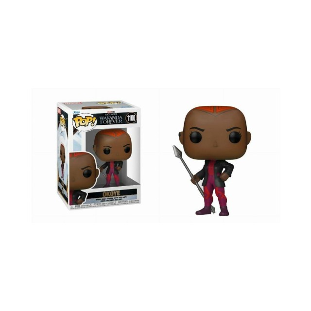 Funko Pop! Marvel: Black Panther Wakanda Forever - Okoye #1100 Bobble-Head Vinyl Figure