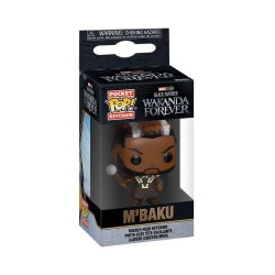 Funko Pocket Pop! Marvel: Black Panther Wakanda Forever - M'Baku Vinyl Bobble-Head Figure Keychain