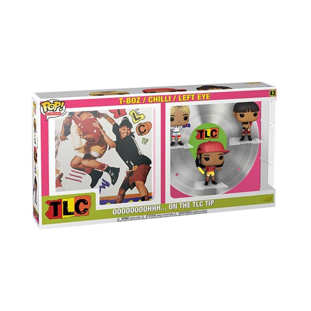 Funko Pop! Albums Deluxe: TLC - Oooooooohhh... on the TLC Tip (T-Boz / Chilli / Left Eye) #43 Vinyl Figures