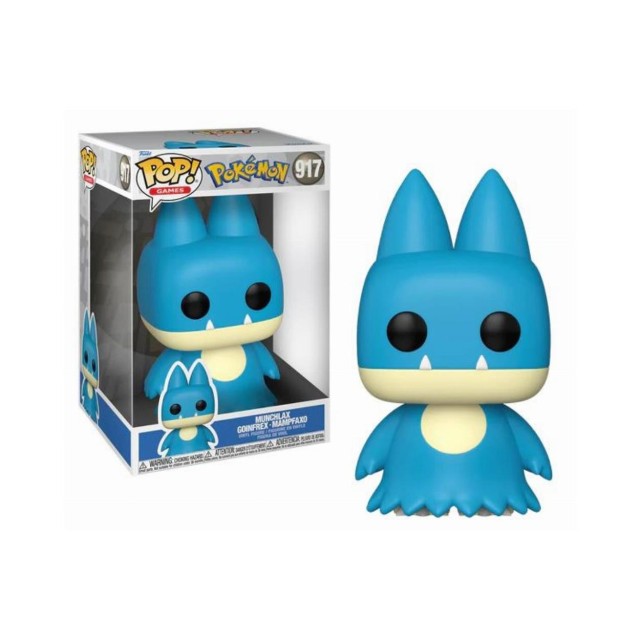 Funko Pop! Jumbo Games: Pokemon - Munchlax #917 Vinyl Figure (10")