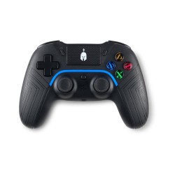 Spartan Gear - Aspis 4 Wired & Wireless Controller (compatible with PC [wired] and playstation 4 [wireless]) (colour: Black)