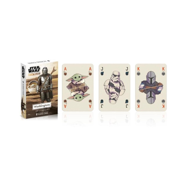 Winning Moves: Waddingtons No.1 - Baby Yoda Playing Cards (WM00864-EN1)