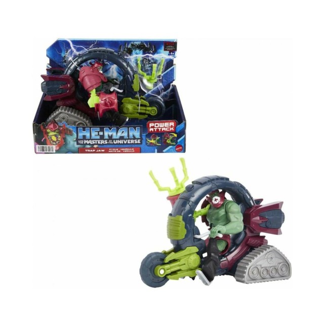 Mattel He-Man and the Masters of the Universe: Power Attack - Trap Jaw Cycle (HDT10)