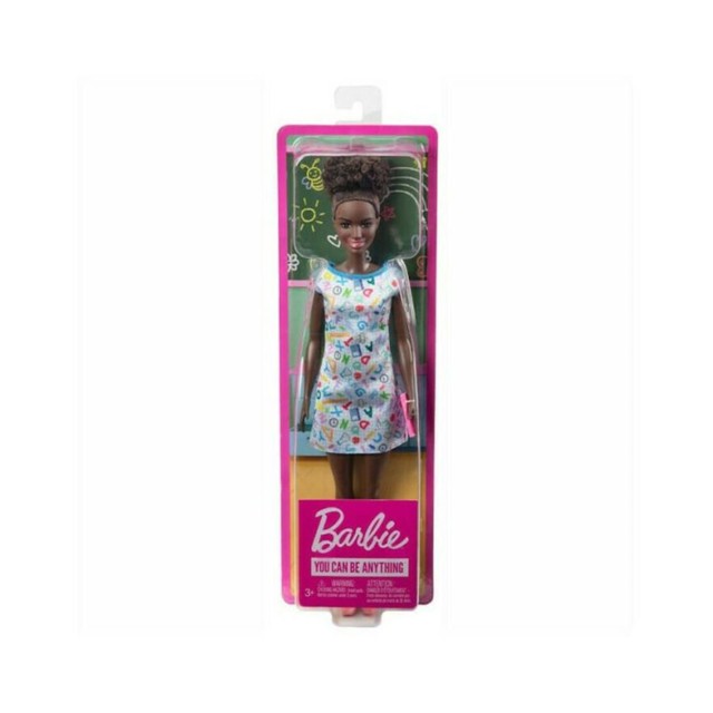 Mattel Barbie: You Can be Anything - Teacher Dark Skin Doll (HBW97)