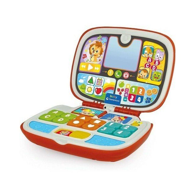 AS Baby Clementoni Βρεφικό Παιχνίδι Baby Laptop (Μιλάει Ελληνικά) (1000-63375)