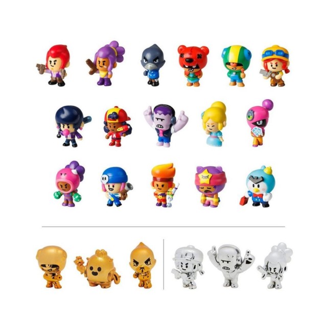 P.M.I. Brawl Stars Collectible Figure - 1 Pack (S1) (Random) (BRW2010)