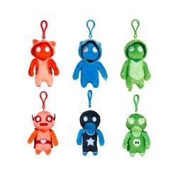 P.M.I. Gang Beasts Clip On Plush Characters 13cm (S1) (Random) (GB7004)