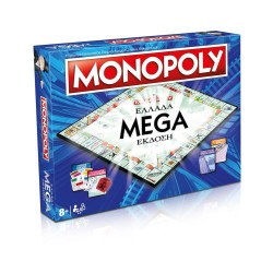 Winning Moves Monopoly - Ελλάδα Mega Έκδοση Επιτραπέζιο (Ελληνική Γλώσσα) (WM03425-GRK)