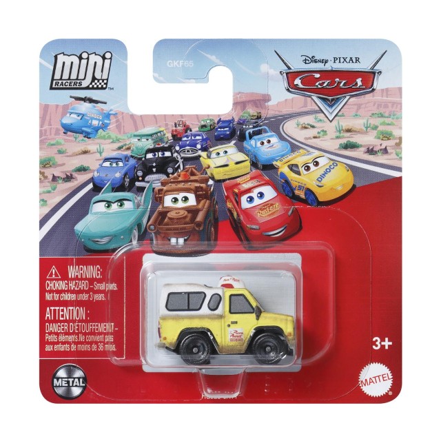 Mattel Disney Cars: Mini Racers - Todd Vehicle (HGJ23)