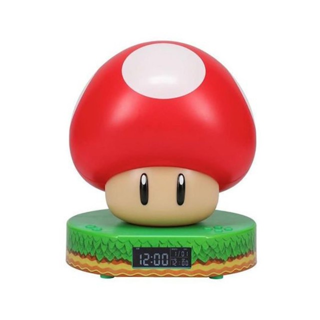 Paladone: Super Mario - Mushroom Digital Alarm Clock (PP10064NN)