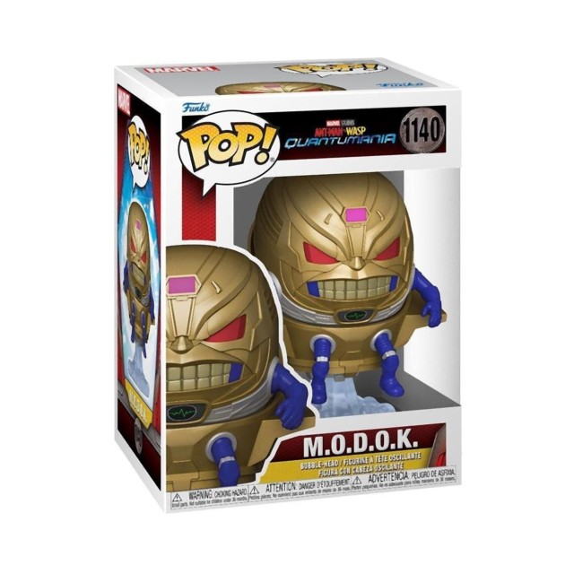 Funko Pop! Marvel: Ant Man Wasp Quantumania - M.O.D.O.K #1140 Bobble-Head Vinyl Figure