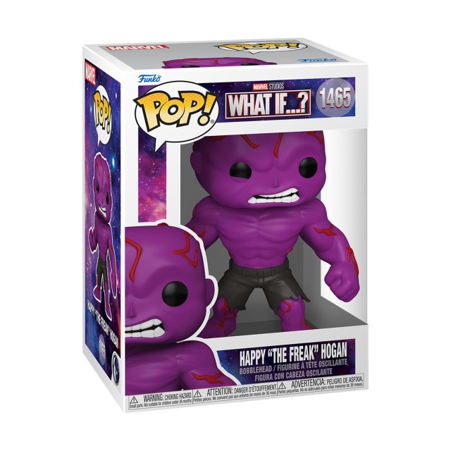 Funko Pop! Marvel: What If...? - Happy "The Freak" Hogan #1465 Bobble-Head Vinyl Figure