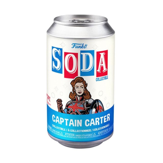 Funko Vinyl Soda Marvel: What If...? - Captain Carter* Collectible Figure