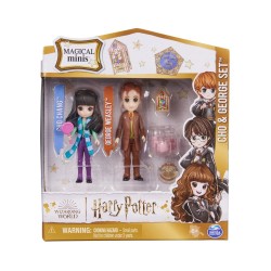 Spin Master Wizarding World Harry Potter: Magical Minis - Cho & George Set (6064901)