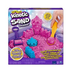 Spin Master Kinetic Sand Shimmer - Sparkle Sandcastle Set (Pink) (6063520)