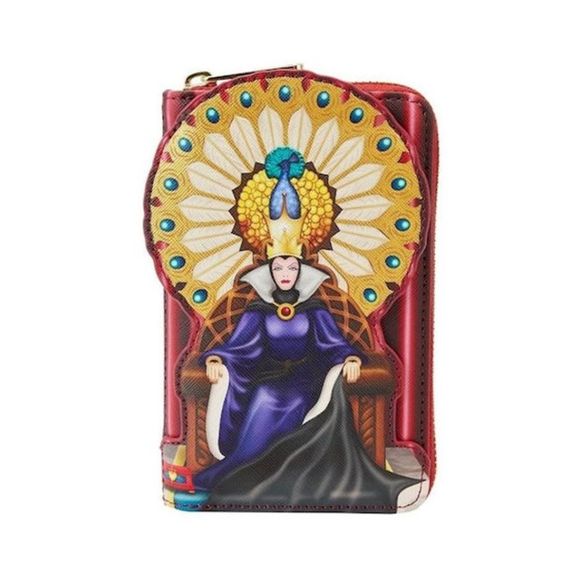 Loungefly Disney: Snow White - Evil Queen Throne Zip Around Wallet (WDWA2533)