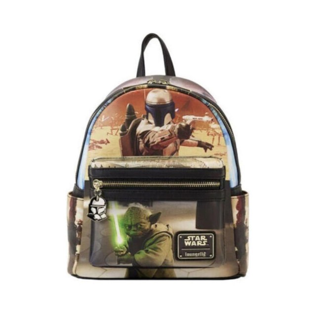 Loungefly Disney Star Wars - Episode Two Attack of the Clones Scene Mini Backpack (STBK0385)