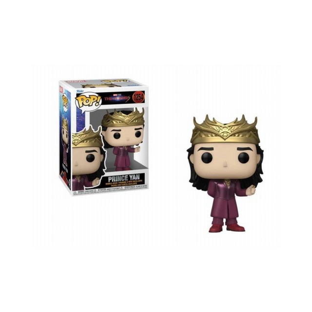 Funko Pop! The Marvels - Prince Yan #1254 Bobble-Head Vinyl Figure