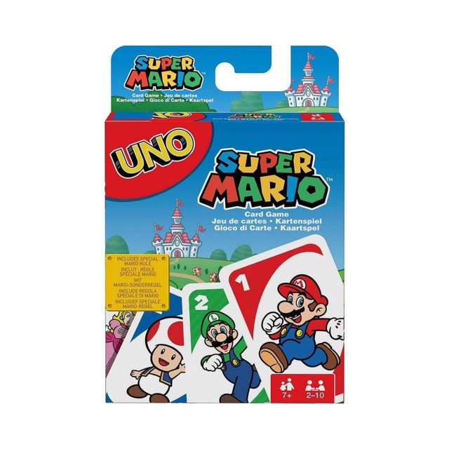 Mattel UNO Super Mario Card Game (Excl.) (DRD00)