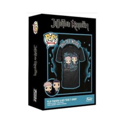 Funko Pop! & Tee (Adult): Tim Burton's Corpse Bride - Emily (Blacklight) Vinyl Figure and T-Shirt (L)