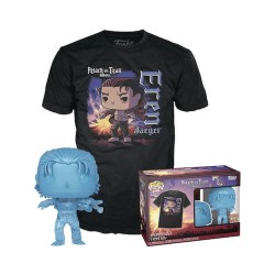 Funko Pop! & Tee (Adult): Attack on Titan Final Season - Eren Jaeger (with Marks) Vinyl Figure and T-Shirt (M)