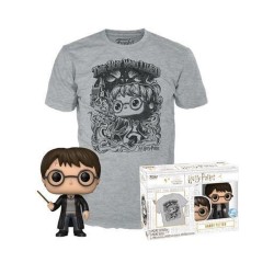 Funko Pop! & Tees (Adult): Harry Potter - Harry Potter Vinyl Figure and T-Shirt (S)