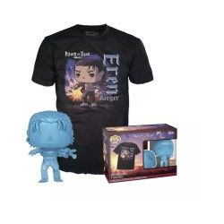 Funko Pop! & Tee (Adult): Attack on Titan Final Season - Eren Jaeger (with Marks) Vinyl Figure and T-Shirt (XL)