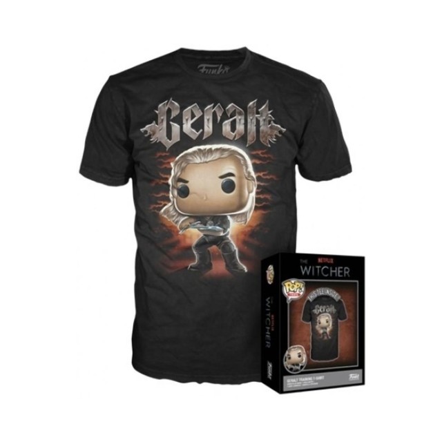 Funko Boxed Tees: The Witcher - Geralt Training (S)