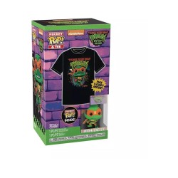 Funko Pocket Pop! & Tee (Child): Teenage Mutant Ninja Turtles Mutant Mayhem - Michelangelo Vinyl Figure and T-Shirt (S)