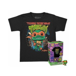 Funko Pocket Pop! & Tee (Child): Teenage Mutant Ninja Turtles Mutant Mayhem - Michelangelo Vinyl Figure and T-Shirt (L)