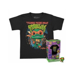 Funko Pocket Pop! & Tee (Child): Teenage Mutant Ninja Turtles - Michelangelo Vinyl Figure and T-Shirt (XL)