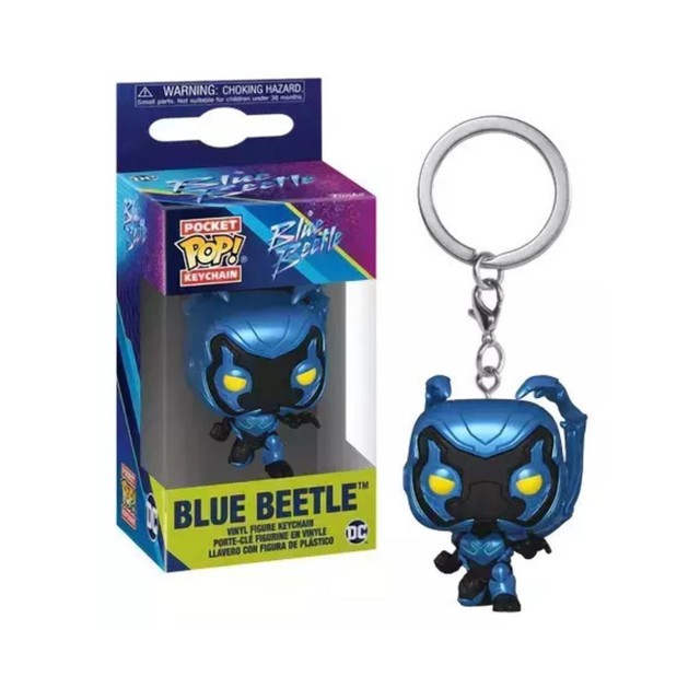 Funko Pocket Pop!: DC: Blue Beetle - Blue Beetle Vinyl Figure Keychain