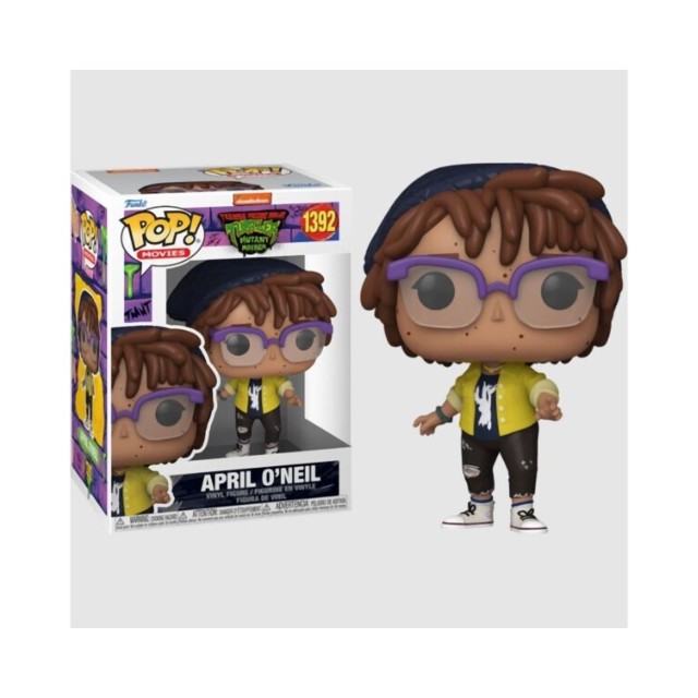 Funko Pop! Movies: Teenage Mutant Ninja Turtles Mutant Mayhem - April O' Neil #1392 Vinyl Figure