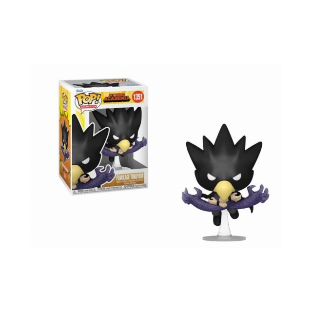 Funko Pop! Animation: My Hero Academia - Fumikage Tokoyami (FA) #1351 Vinyl Figure